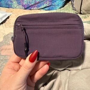 Purple Zippered wallet